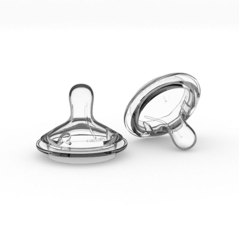 Nanobébé Silikon tåtesmokker - 2pk - Gen 1
