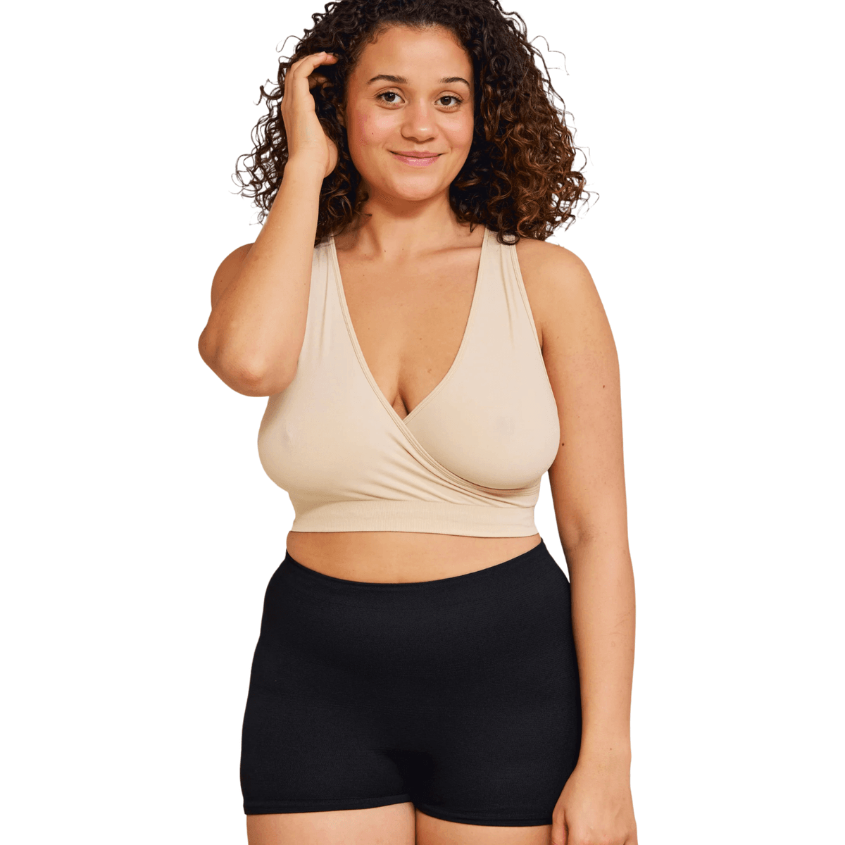 Carriwell Comfi-Cool Maternity & Nursing Bra, beige