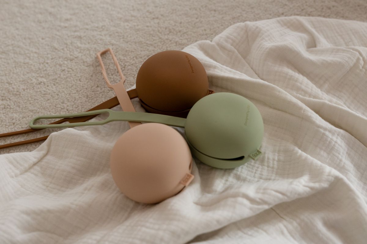 LOVI Silicone Soother Case Pistachio