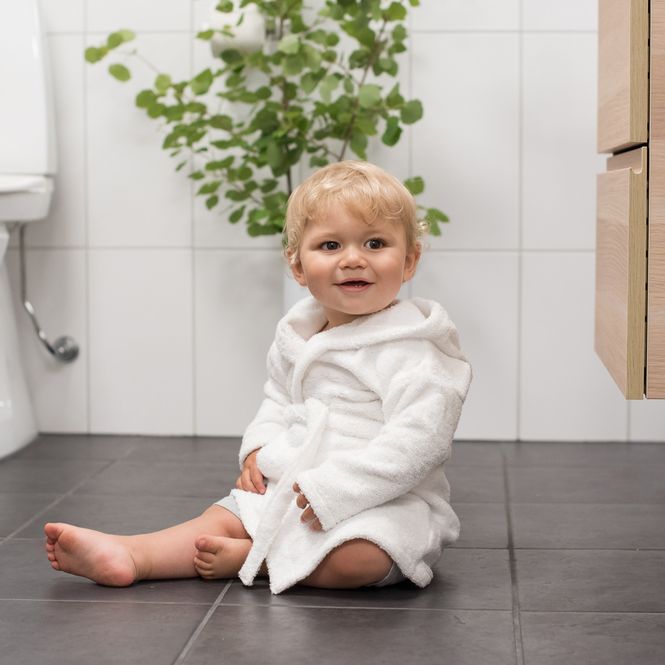 Hovedbilde Summerville Organic Badekåpe, White