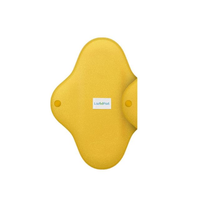 Hovedbilde LadyPad pantyliner vaskbar økologisk, sunflowers