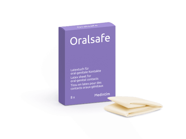 Hovedbilde Medintim Oralsafe Slikkelapp - Vanilje