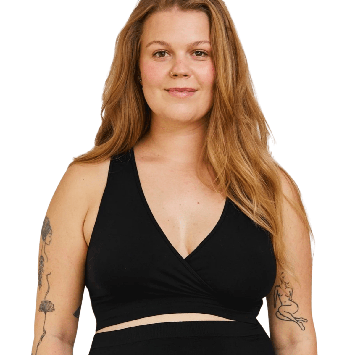 Carriwell Comfi-Cool Maternity & Nursing Bra, black