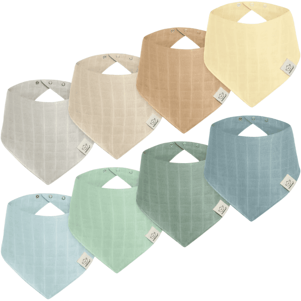 Hovedbilde KeaBabies - Muslin Smekker 8 pk