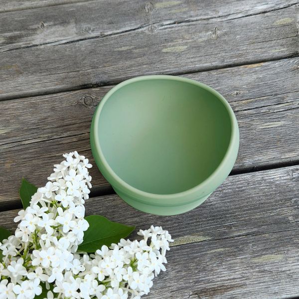 Hovedbilde Summerville Organic Skål silikon, cameo green