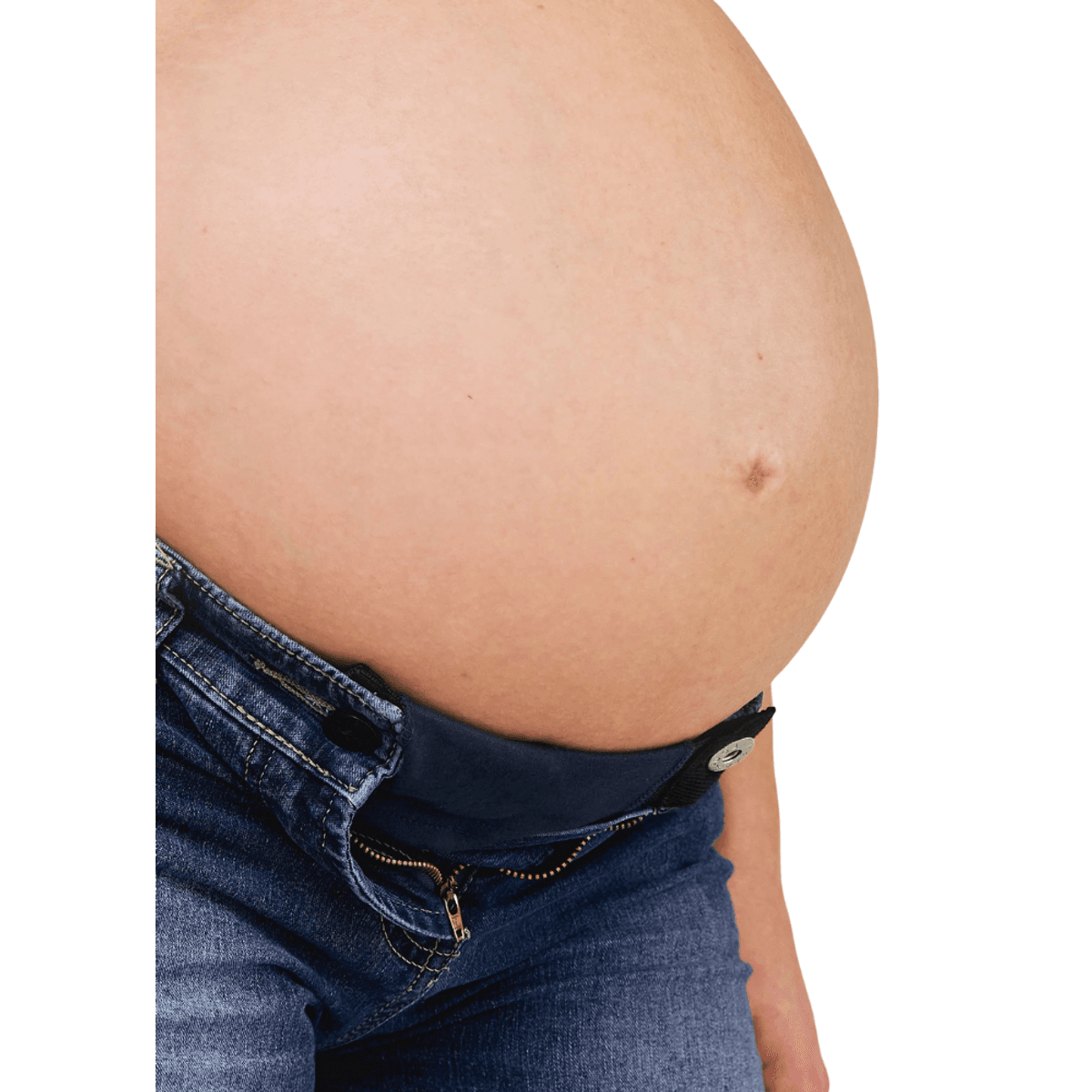 Carriwell Flexi-Belt waist extender, Black/white/Navy 