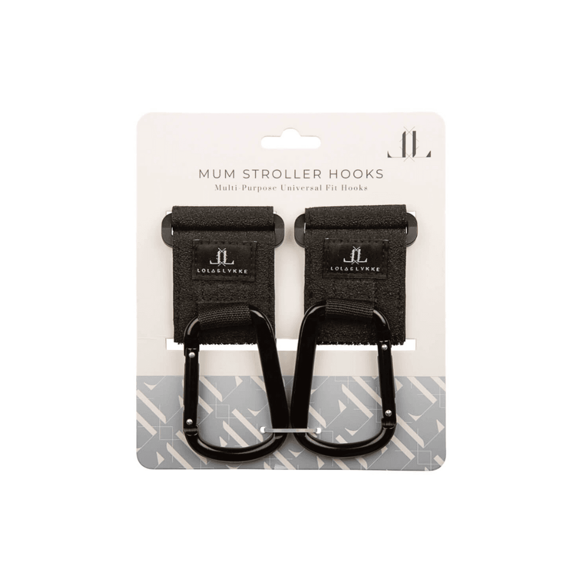 Lola og Lykke vognkroker, 2pk