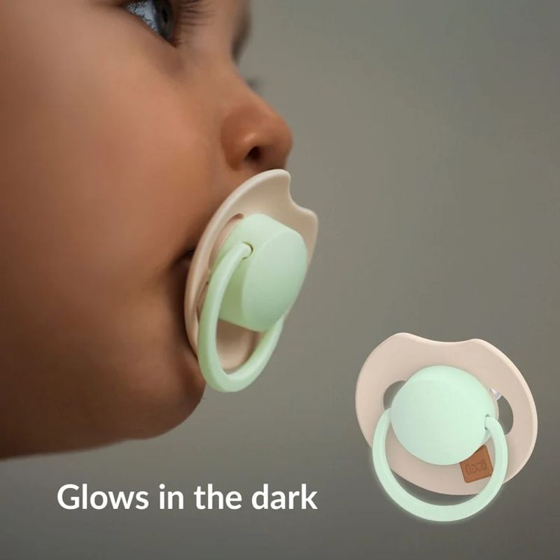 LOVI Prime Silicone Dynamic Soother 0-6m, 1stk, Blush Glow​