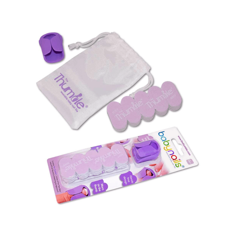 BabyNails neglfil til baby, startsett med oppbevaring