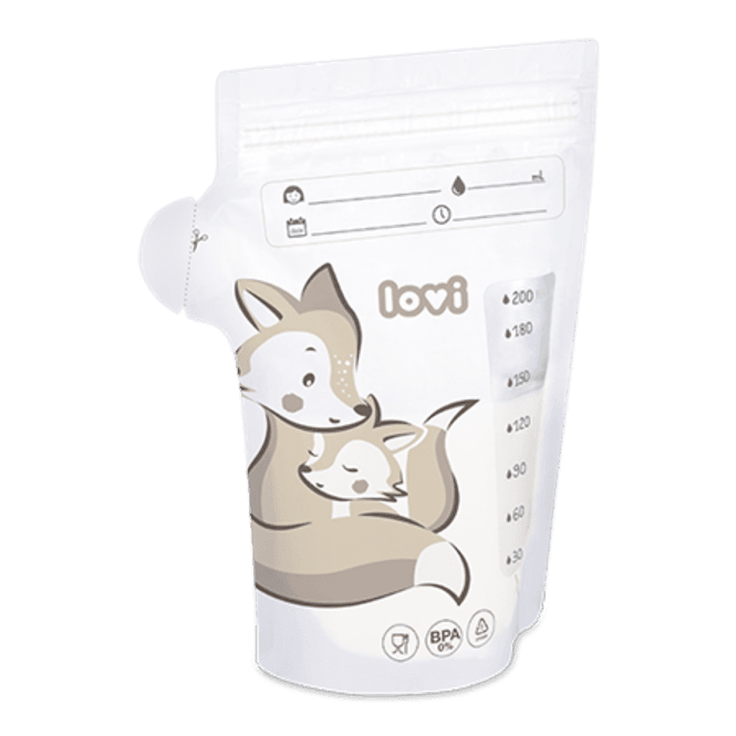 Hovedbilde LOVI Breast Milk Storage Bags 25 pk
