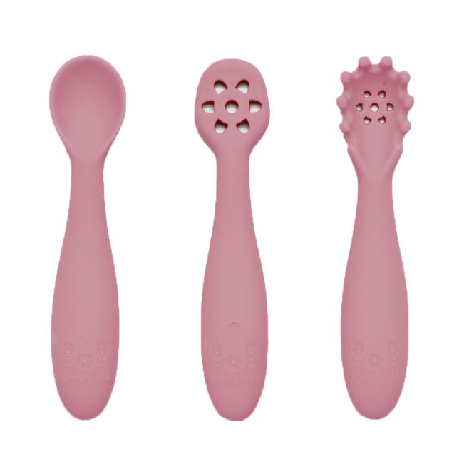 Hovedbilde Summerville Organic pre-spoons silikon, dusty ...