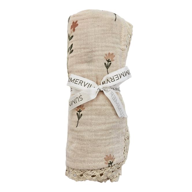 Hovedbilde Summerville Organic Crinkle muslin teppe/klut med ...