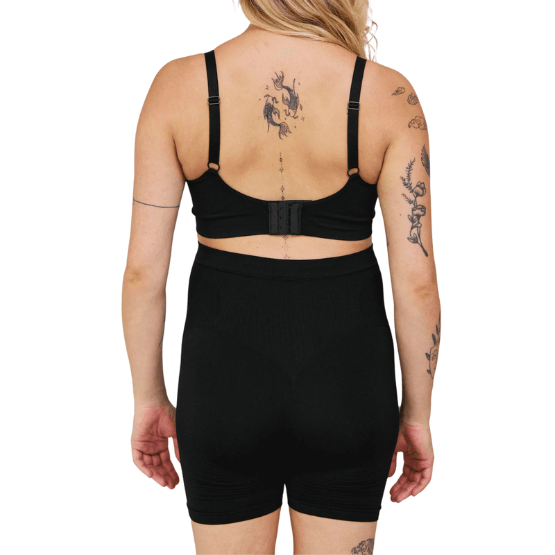 Carriwell Maternity Support Shorts Recycled Black