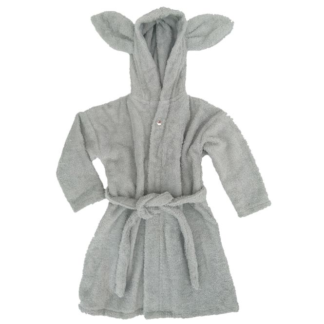 Hovedbilde Summerville Badekåpe med ører, silver grey