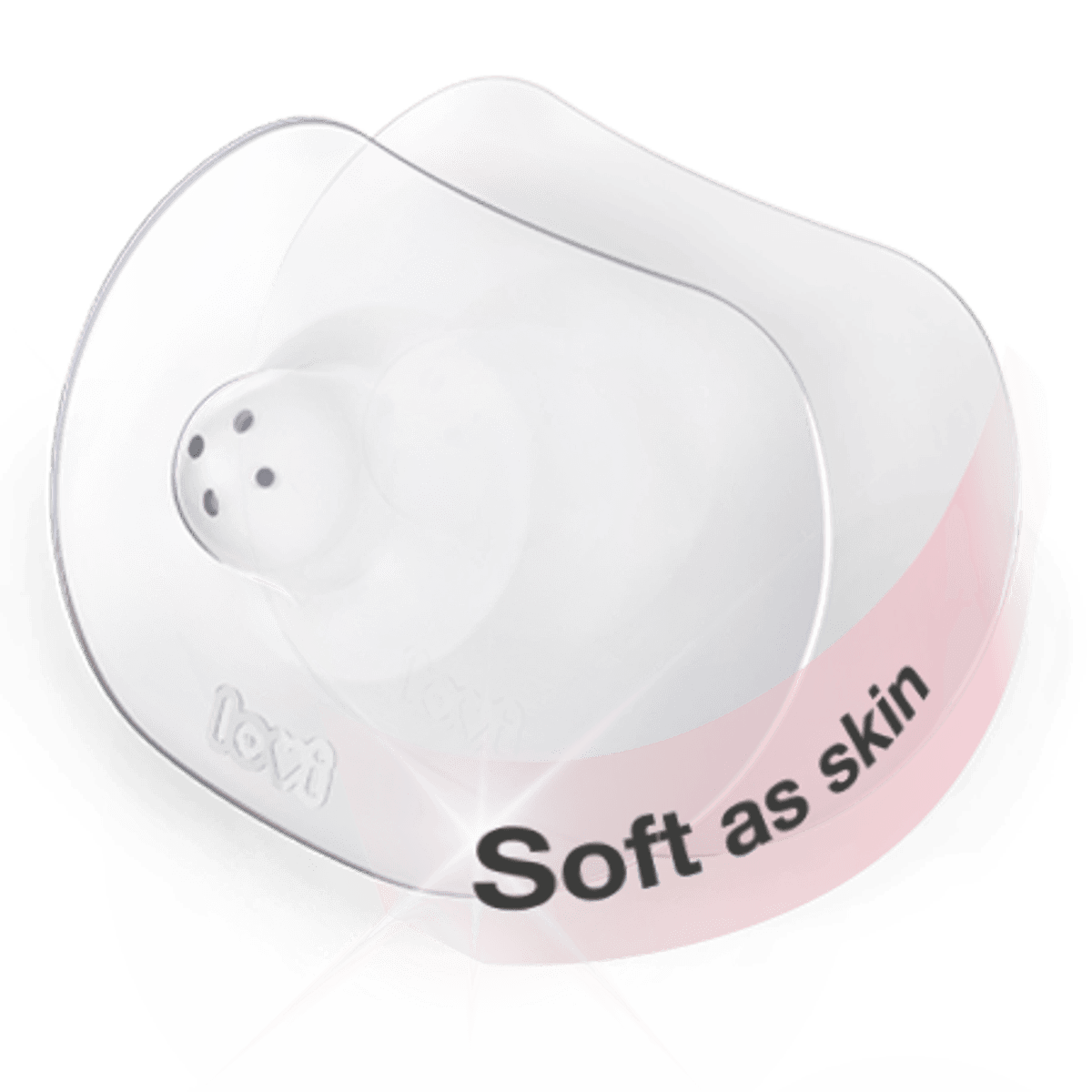 LOVI Silicone Breast Nipple Shields Skin Touch, S