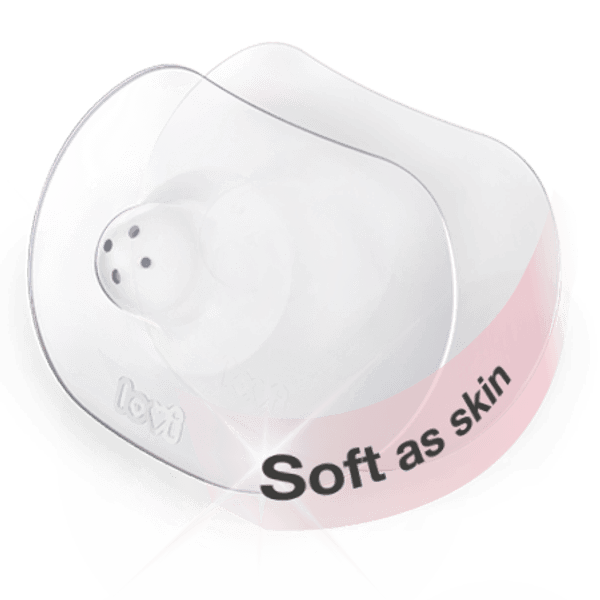 Hovedbilde LOVI Silicone Breast Nipple Shields Skin Touch, S