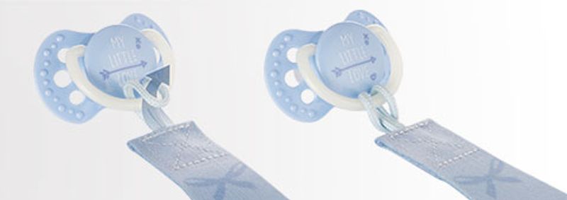 LOVI Soother Holder, Baby Shower Girl
