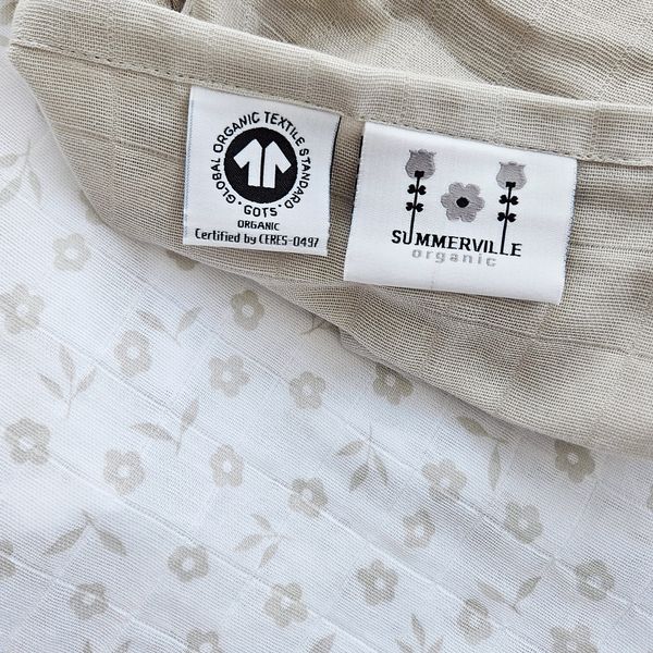 Hovedbilde Summerville Organic Muslin Gulpekluter, 2-pk, ...