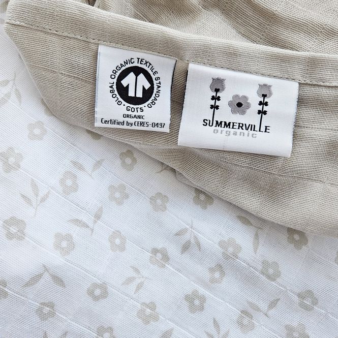Hovedbilde Summerville Organic Muslin Gulpekluter, 2-pk, ...