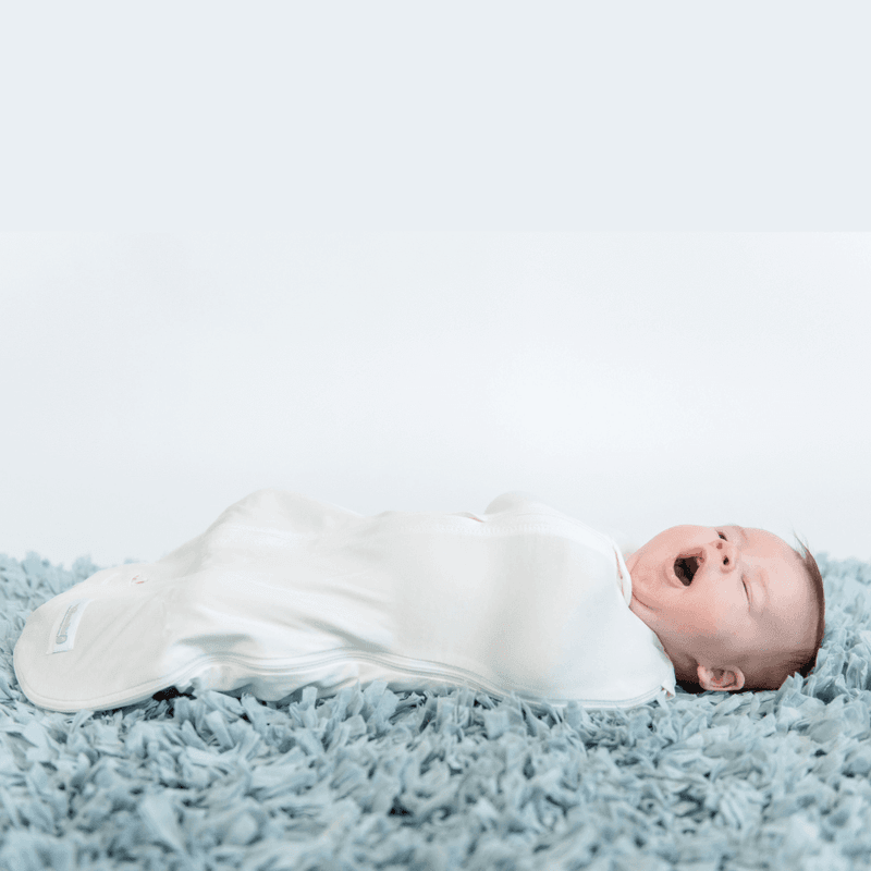 Woombie Babysvøp Økologisk, Vintage Linen Cream (offwhite)
