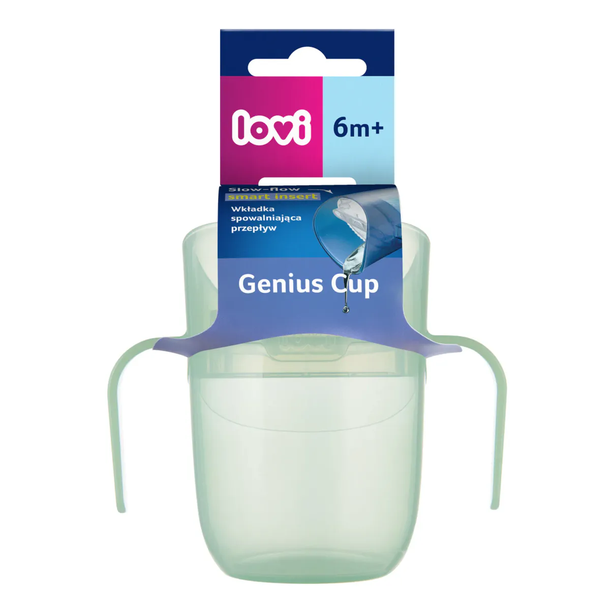 LOVI Genius Training cup 150 ml - Pistachio