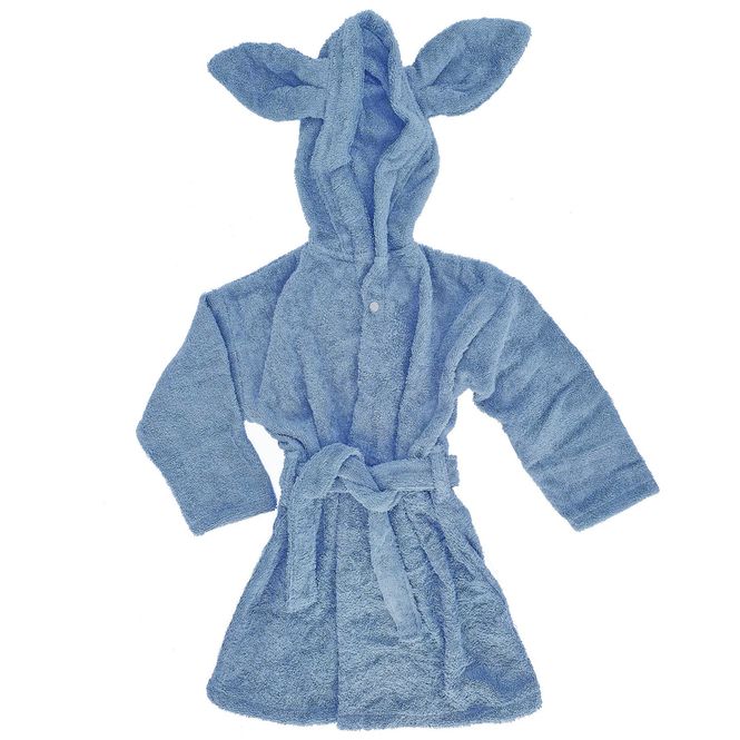Hovedbilde Summerville Badekåpe med ører, dusty blue