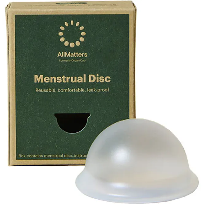 Hovedbilde Allmatters menskopp disk, transparent