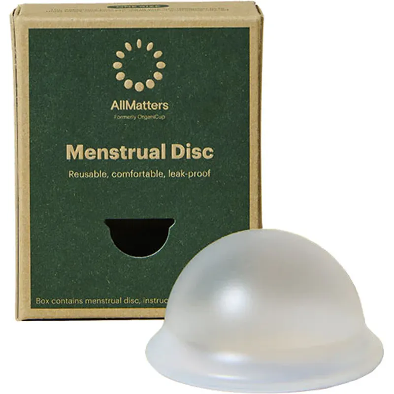 Allmatters menskopp disk, transparent