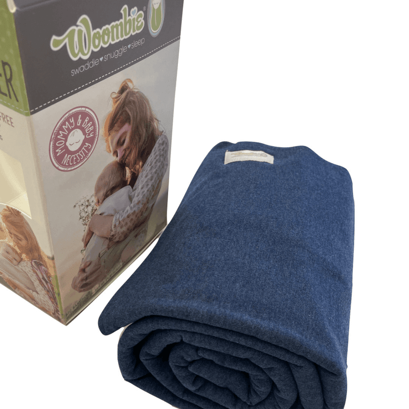 Woombie Wrap&Go bæresjal, Navy (mørk blå)